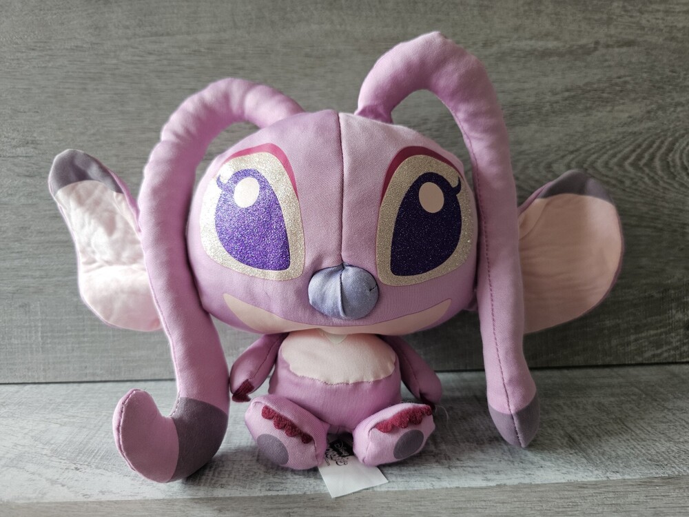 Disney Doorables Angel LiLo And Stitch 8” Plush Pink Purple Alien